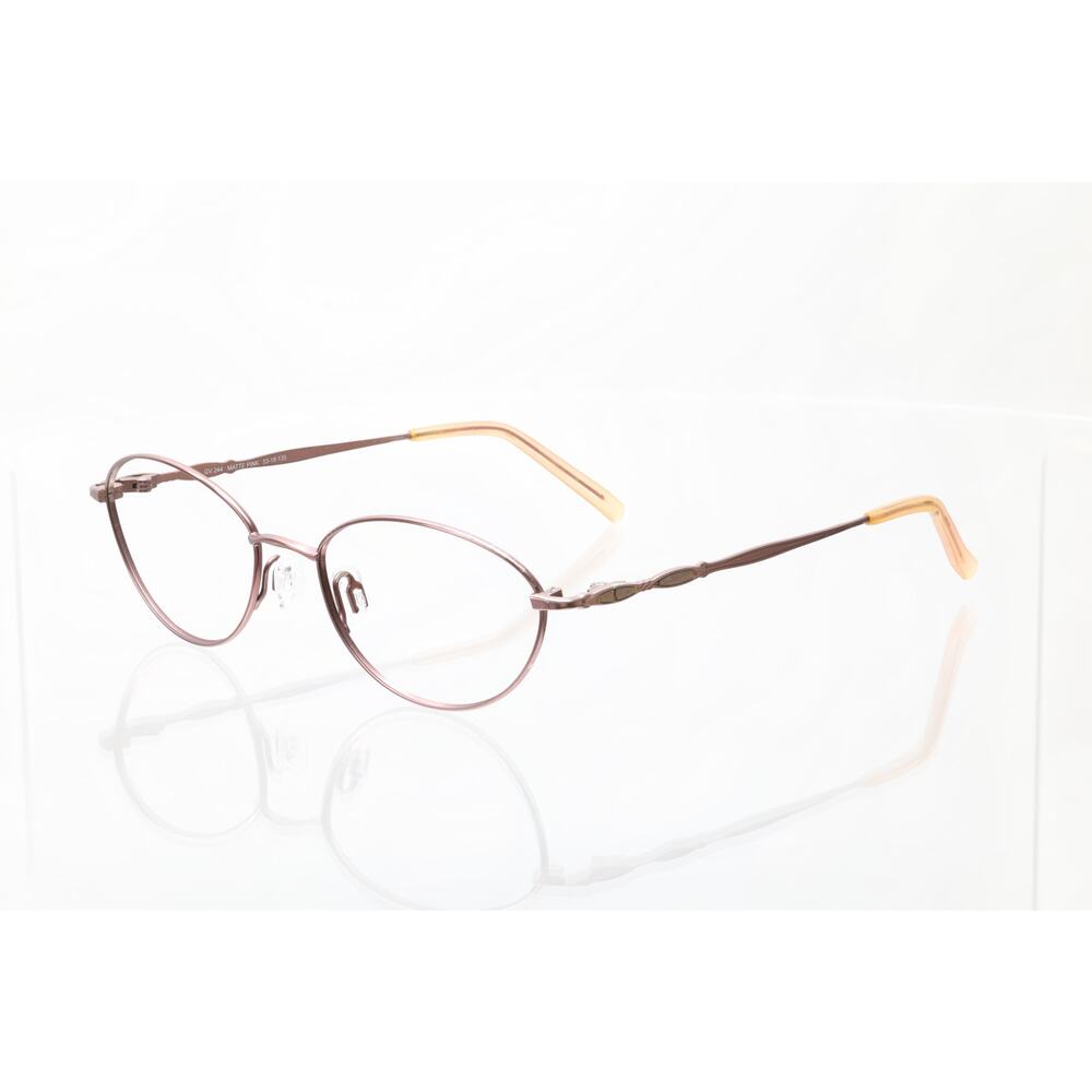 Giorgio Vincente GV 244 Matte Pink 53-18-135mm Eyeglasses FRAMES ONLY - FAIR